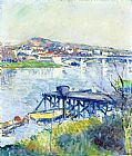 The Bridge at Argenteuil by Gustave Caillebotte